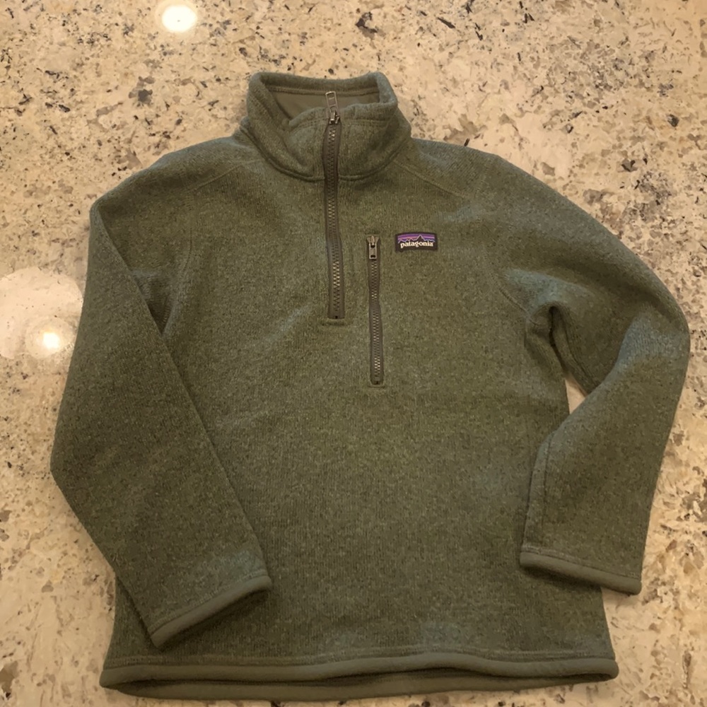 Patagonia Kids’ Better Sweater-1/4 zip fleece